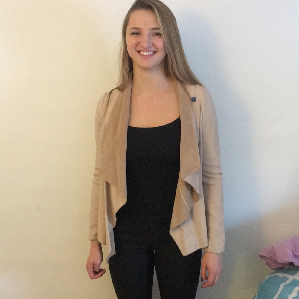 Tan Leather Jacket - image 1